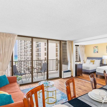 Beautiful 1Br, Steps To Waikiki Beach And Parking Honolulu Exterior foto