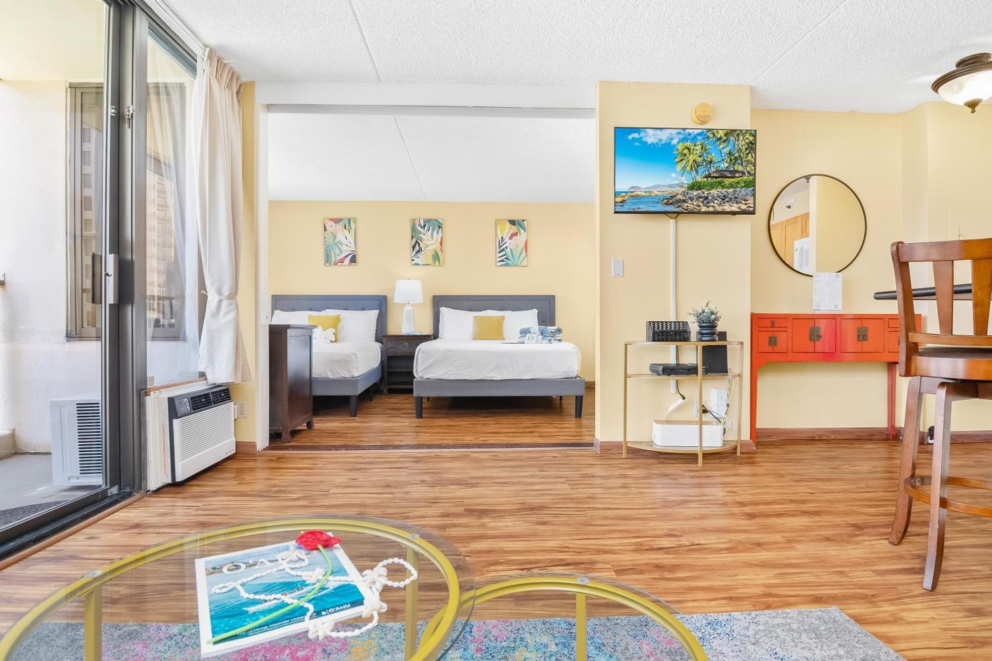 Beautiful 1Br, Steps To Waikiki Beach And Parking Honolulu Exterior foto
